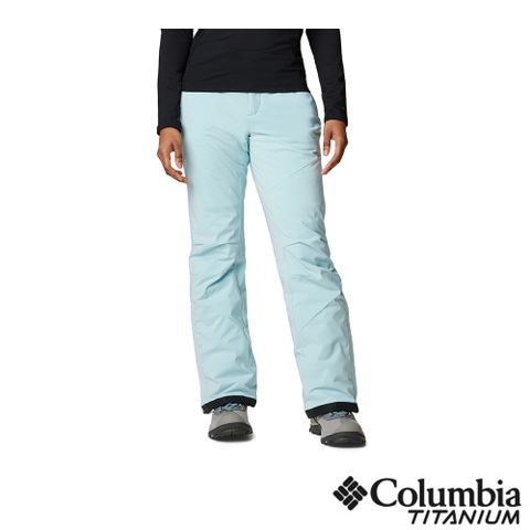 Columbia 哥倫比亞 女款 - Backslope™ 防水鋁點極暖雪褲-海水綠 UWK59370SE-HF