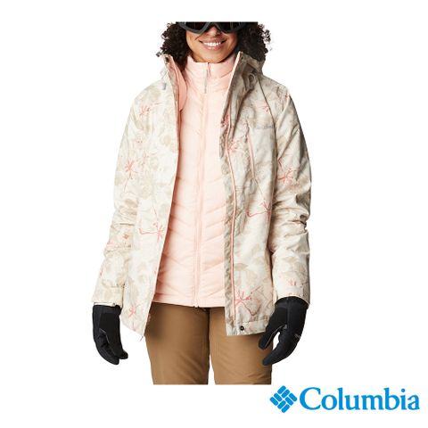Columbia 哥倫比亞 女款-Omni-TECH™防水保暖兩件式外套-印花 UWR06350FW/FW22