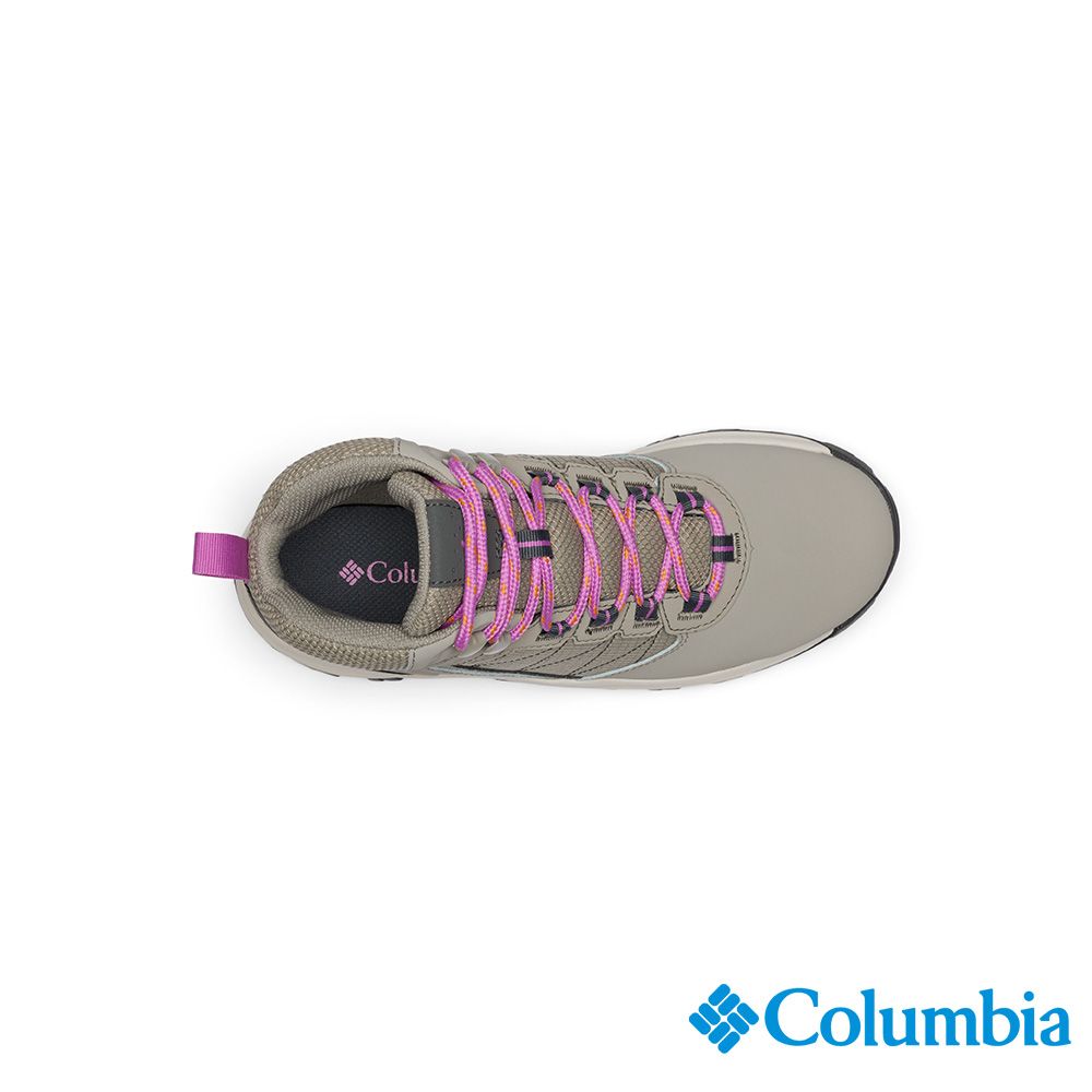 Columbia 哥倫比亞 女款 - Omni-Tech防水高筒健行鞋-卡其色 UBL76190KI/IF