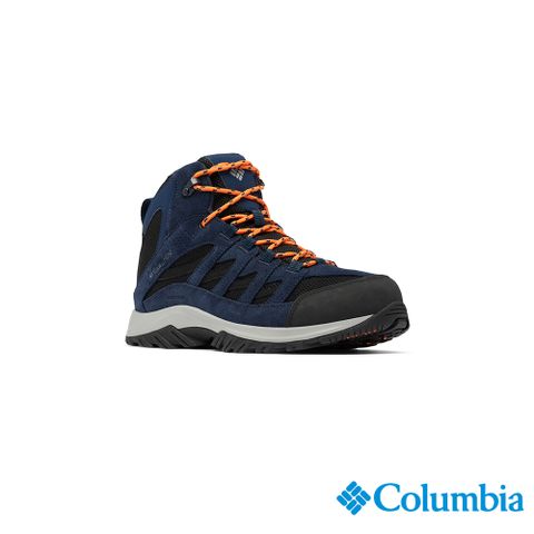 Columbia哥倫比亞 男款-Omni-Tech防水高筒登山鞋-深藍 UBI53710NC (2023春夏)