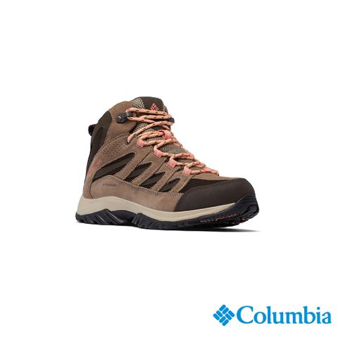 Columbia 哥倫比亞 女款- Omni-Tech 防水高筒登山鞋-深棕 UBL53710AD (2023春夏)