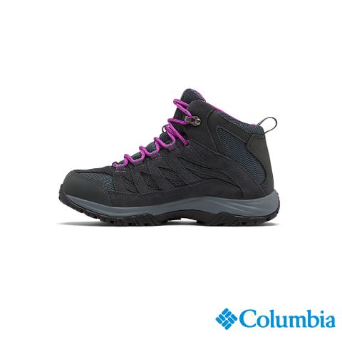 Columbia 哥倫比亞 女款 - CRESTWOOD™ OT防水高筒登山鞋-黑灰色 UBK53710BY-HF
