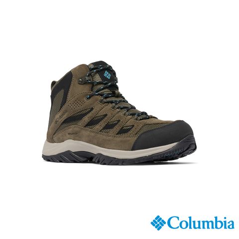 Columbia哥倫比亞 男款- Omni-Tech防水高筒登山鞋-軍綠色 UBI53710AG (2024春夏)