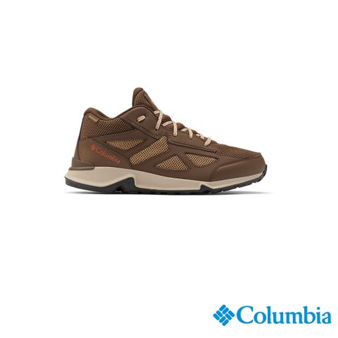 Columbia 哥倫比亞 男款- Omni-Tech 防水中筒健走鞋-棕色 UBM51920BN