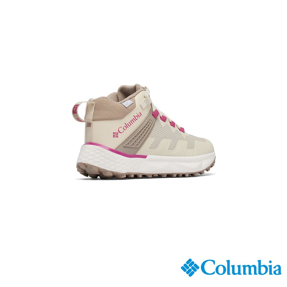 Columbia 哥倫比亞   女款- Outdry防水高筒超彈力健走鞋-卡其色 UBL76150KI (2024春夏)