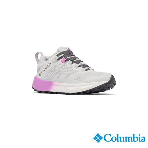 Columbia 哥倫比亞 女款- Outdry全防水零滲透超彈力健走鞋-淺灰色 UBL85380LY (2024春夏)