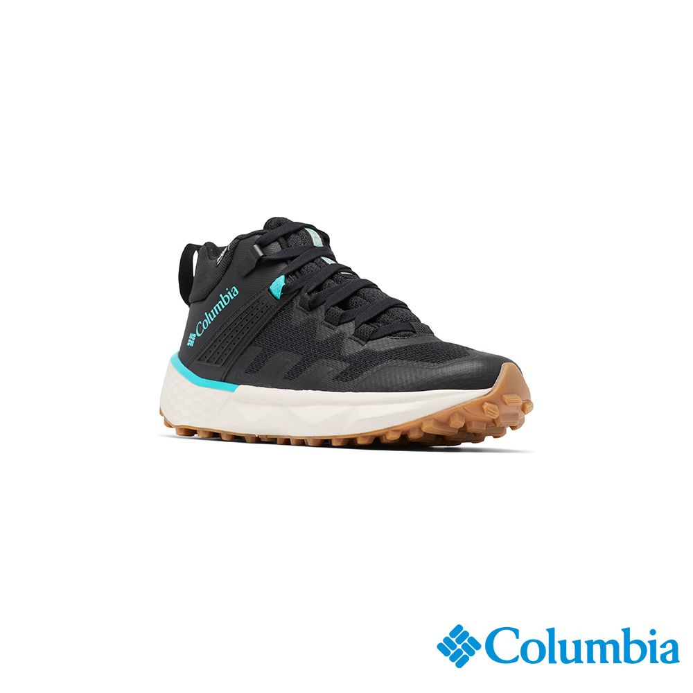 Columbia 哥倫比亞   女款- Outdry防水高筒超彈力健走鞋-黑色 UBL76150BK (2024春夏)