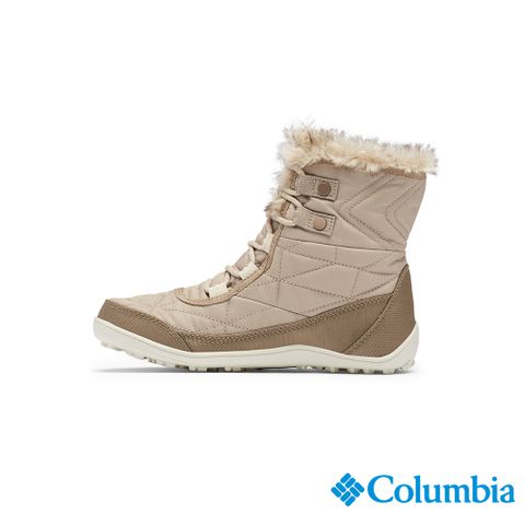 Columbia 哥倫比亞 女款 - MINX™ SHORTY III 蓄熱防水高筒雪靴-卡其 UBL59610KI-HF