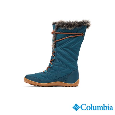 Columbia 哥倫比亞 女款 - MINX™ MID III 蓄熱防水長筒雪靴-孔雀藍 UBL59640PC-HF