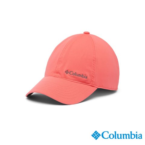 Columbia 哥倫比亞 中性-UPF50冰紗快排棒球帽-珊瑚紅 UCU01260XV (2024春夏)