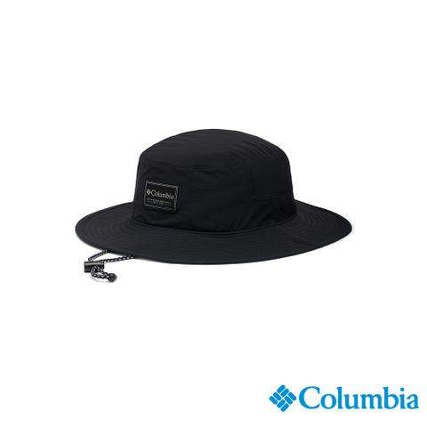 Columbia哥倫比亞 中性-UPF50防曬防潑圓盤帽-黑色 UCU44790BK (2024春夏)