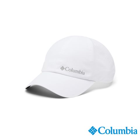 Columbia 哥倫比亞 中性- 超防曬UPF50防潑快排棒球帽-白色 UCU49950WT/JS
