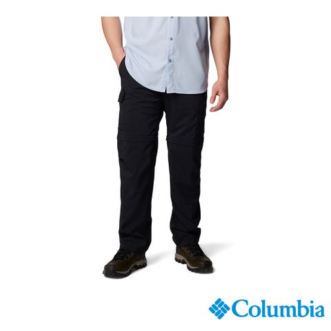 Columbia 哥倫比亞 男款 - 防曬UPF50 快排兩截式長褲-黑色 UAE98340BK/JS