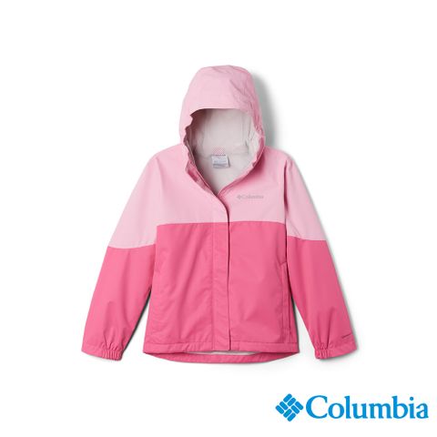 Columbia哥倫比亞 童款- Omni-TECH™防水外套-桃紅 USG00830FC (2023春夏)