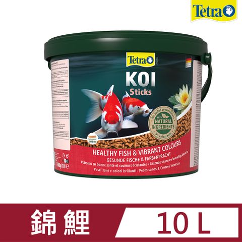 TETRA 德彩 錦鯉觀賞魚揚色飼料 10L