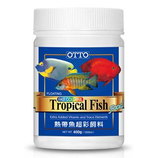 OTTO 奧圖 -熱帶魚超彩飼料400g(1000ml)