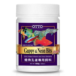 OTTO 奧圖 -燈魚孔雀專用飼料400g(1000ml)