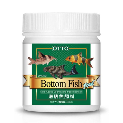 OTTO 奧圖 -底棲魚飼料 200g(500ml)