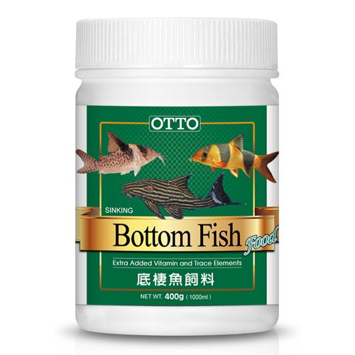 OTTO 奧圖 -底棲魚飼料 400g(1000ml)