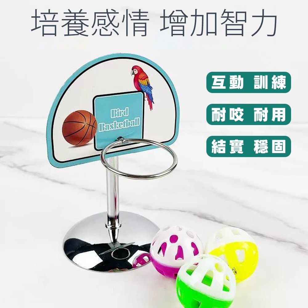 培養感情 增加智力BirdBasketball互動 訓練耐咬 耐用結實 穩固