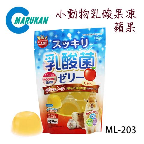 MARUKAN 日本小動物乳酸果凍-蘋果 ML-203 (2入組)