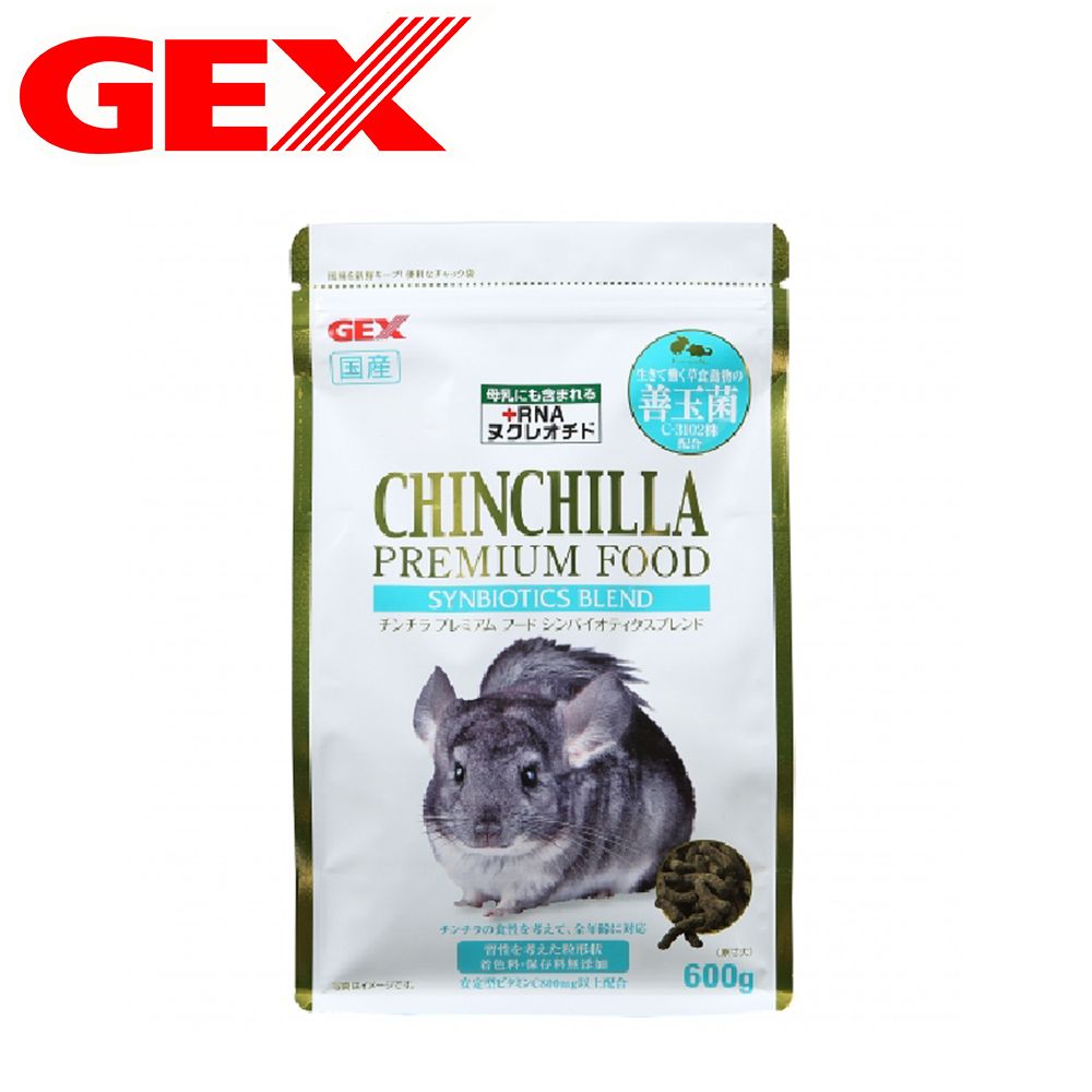 GEX 金牌C3102活菌龍貓飼料 600g