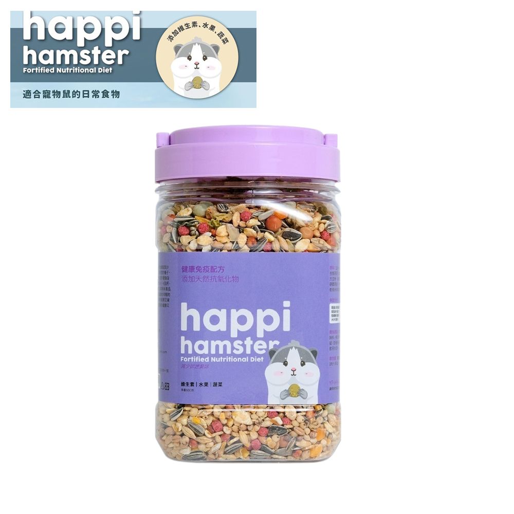  【Happi Hamster】 倉鼠飼料 健康樂活配方600g