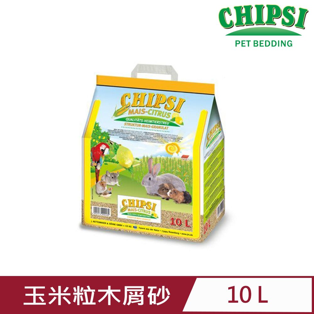 CHIPSI JRS德國-檸檬香玉米粒木屑砂 10L (J16)