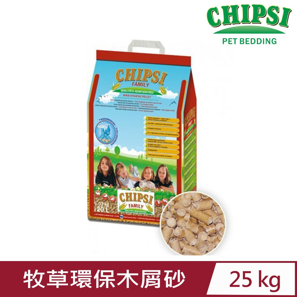 CHIPSI JRS德國-牧草環保木屑砂 25KG (J25)