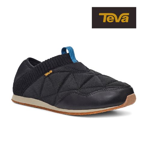 TEVA經典暢銷【TEVA】原廠貨 男 ReEmber 兩穿式防潑水菠蘿麵包鞋/休閒鞋/懶人鞋(黑色/灰褐色-TV1125472BPZT)