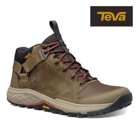 TEVA登山系列【TEVA】原廠貨 男 Grandview GTX 高筒防水黃金大底郊山鞋/登山鞋(深橄欖-TV1106804DOL)