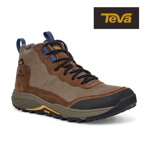 TEVA 原廠貨 男 Ridgeview Mid 高筒戶外多功能登山鞋/休閒鞋(水牛棕-TV1116626BIS)