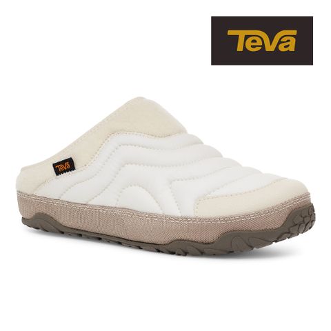 TEVA經典暢銷【TEVA】原廠貨 男/女/中性 ReEmber Terrain 防潑水菠蘿麵包鞋/穆勒鞋/休閒鞋/懶人鞋(樺木灰-TV1129582BCTG)