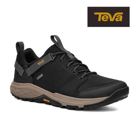 TEVA 原廠貨 男 Grandview GTX Low 低筒防水黃金大底郊山鞋/登山鞋(黑色-TV1134094BCRCL)