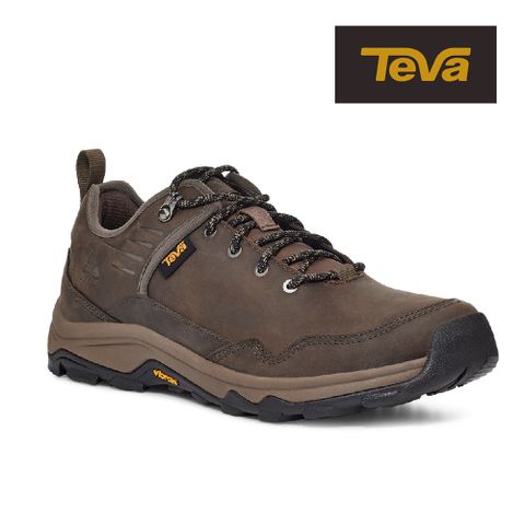 TEVA 男健行鞋 低筒防水黃金大底 登山鞋/健行鞋 Riva RP 原廠(深咖啡/橄欖綠-TV1123771DBOL)