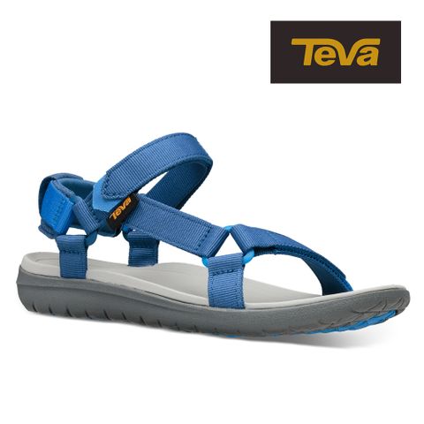 TEVA換季優惠【TEVA】原廠貨 女 Sanborn Universal 輕量織帶涼鞋/雨鞋/水鞋(法國藍-TV1015160DBFB)