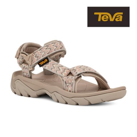TEVA 經典暢銷【TEVA】女涼鞋 戶外健行運動涼鞋/雨鞋/水鞋 Terra Fi 5 原廠 (圖層大地色-TV1099443SLNT)