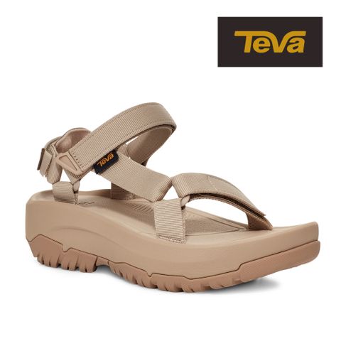 TEVA 女涼鞋 中厚底機能運動涼鞋/雨鞋/水鞋 Hurricane XLT Ampsole (奶茶色-TV1131270SSME)