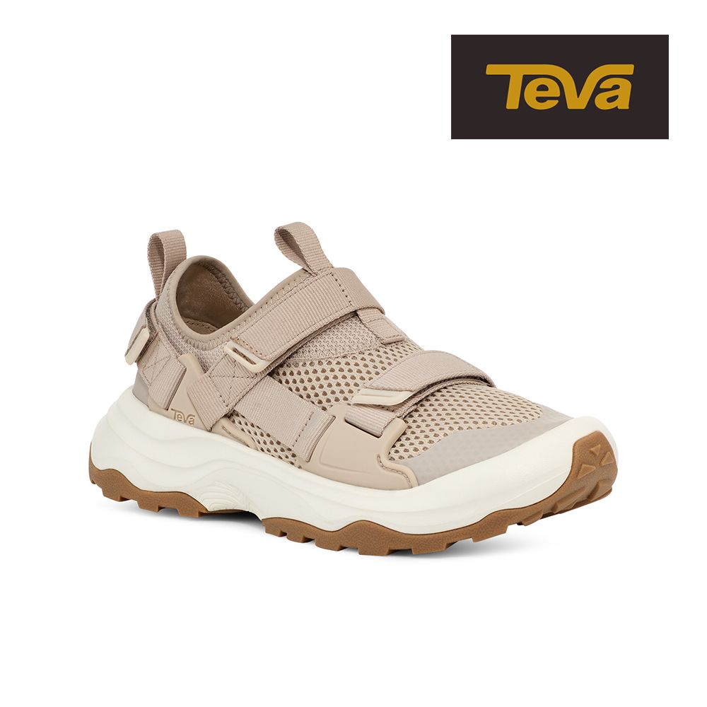 TEVA 女護趾涼鞋 水陸兩棲運動涼鞋/雨鞋/水鞋 Outflow Universal 原廠 (樺木/羽毛灰-TV1136310BFGY)