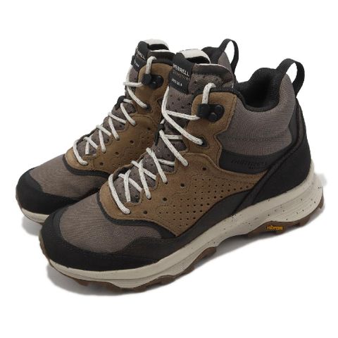 Merrell 戶外鞋 Speed Solo Mid WP 男鞋 咖啡棕 襪套式 防水 登山 郊山 運動鞋 ML004533