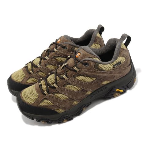 Merrell 登山鞋 Moab 3 GTX 男鞋 棕 卡其 防水 越野 戶外 郊山 Gore-Tex ML135531