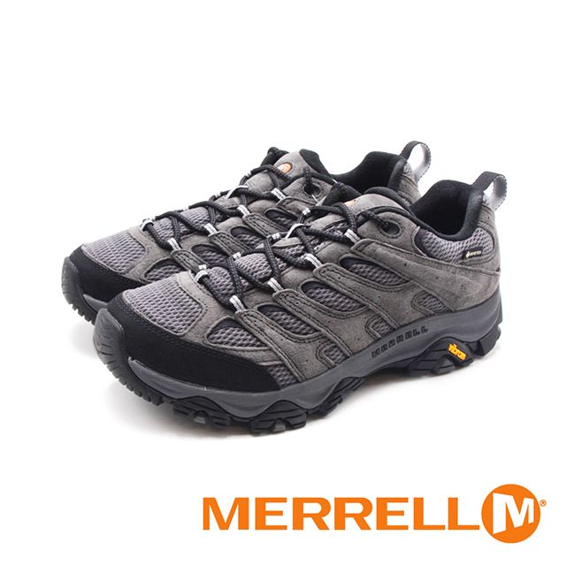 Merrell (男)MOAB 3 GORE-TEX經典登山健行鞋 男鞋-寬楦灰