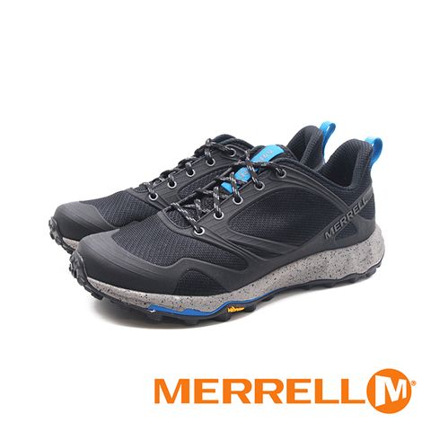 Merrell (男)ALTALIGHT KNIT抗撕裂網布健行鞋 男鞋-黑藍