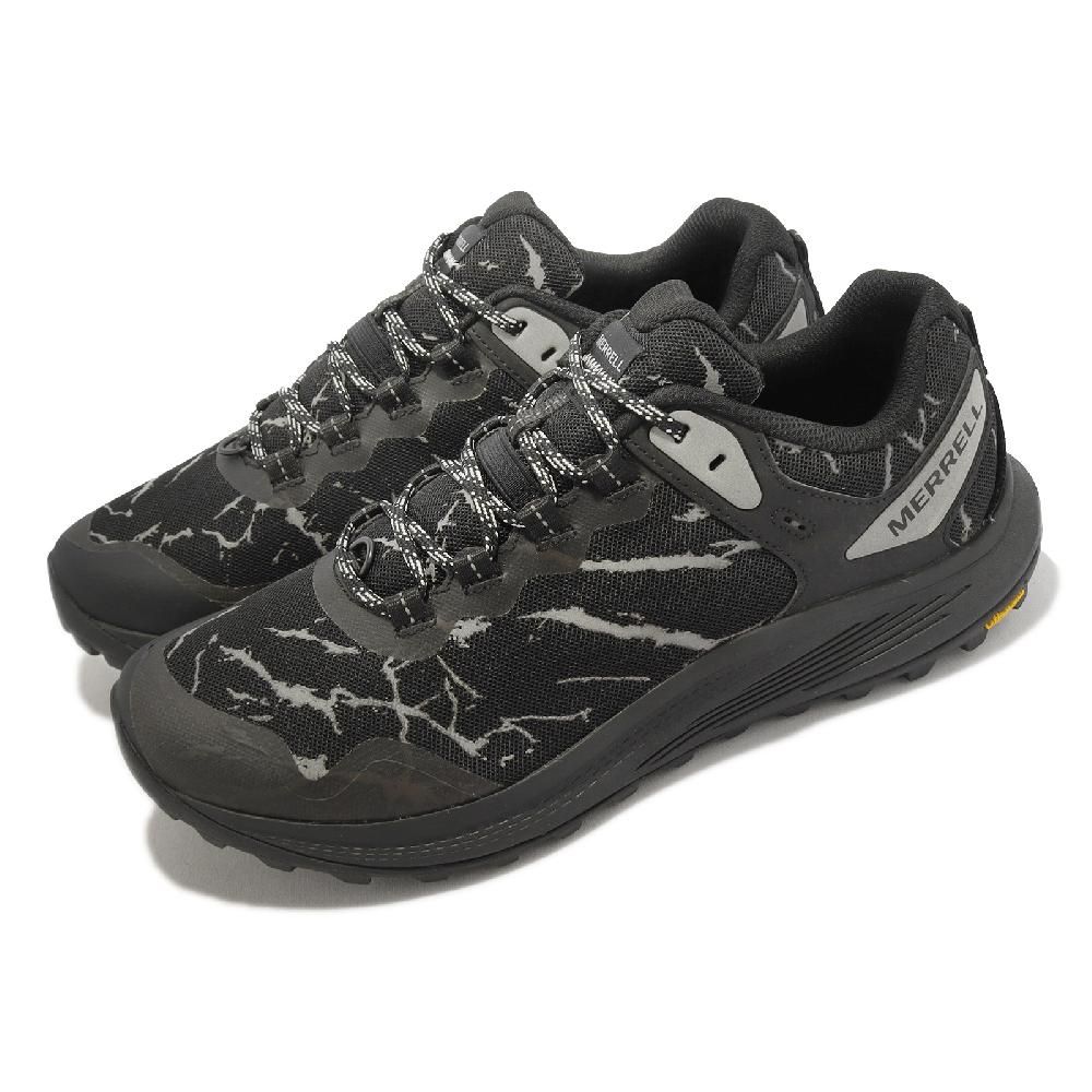 Merrell  越野跑鞋 Nova 3 Reflective 男鞋 黑 Vibram 黃金大底 戶外  ML067573