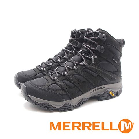 MERRELL(男)MOAB 3 APEX MID防水健行高筒登山鞋 男鞋-黑色