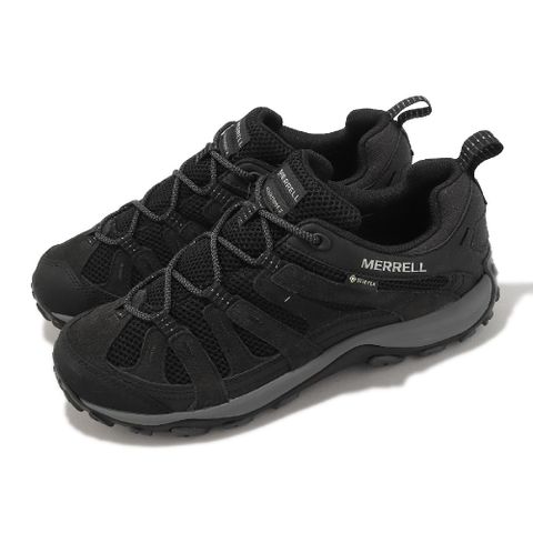 Merrell 邁樂 登山鞋 Alverstone 2 GTX 男鞋 黑 灰 防水 越野 戶外 郊山 ML036899