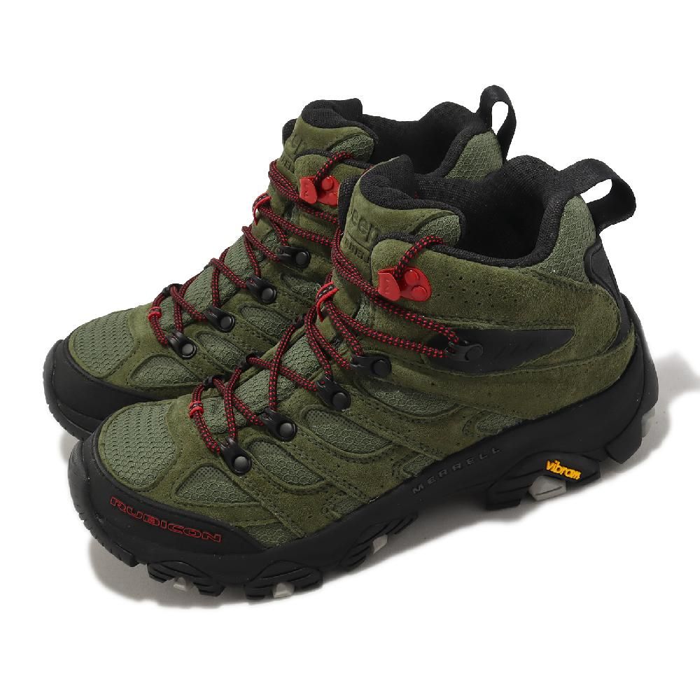Merrell 邁樂  邁樂 X Jeep Moab 3 Mid 聯名登山鞋 男鞋 綠 黑 越野 郊山 戶外 反光 ML005635