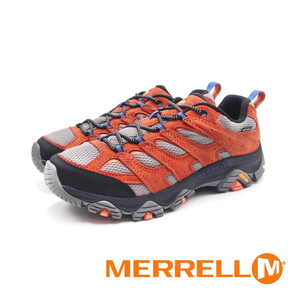 Merrell (男)MOAB 3 GORE-TEX防水登山健行鞋 男鞋-土橘