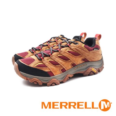 Merrell (男)MOAB 3 GORE-TEX防水登山健行鞋 男鞋-土黃