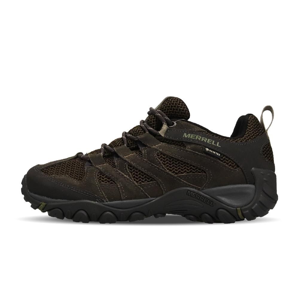 Merrell  邁樂 戶外鞋 Alverstone GTX 男鞋 綠 黑 登山 越野 防水 耐磨 運動鞋 ML36739